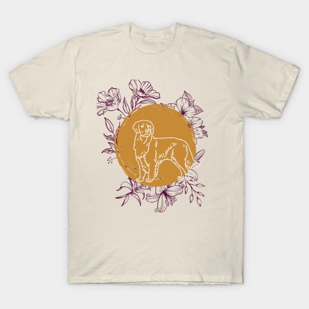 Golden Retriever T-Shirt by ApolloOfTheStars